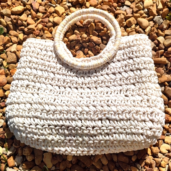 Cappelli Raffia Bag with Tassels - Picture 3 of 3